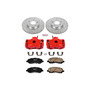 PowerStop KC3032 - Power Stop 11-14 Chrysler 200 Front Z23 Evolution Sport Brake Kit w/Calipers