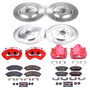 PowerStop KC2875 - Power Stop 06-07 Cadillac CTS Front & Rear Z23 Evolution Sport Brake Kit w/Calipers