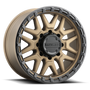 Raceline 953BZ-89080-12 - 953BZ Krank 18x9in / 8x165.1 BP / -12mm Offset / 125.2mm Bore - Bronze Wheel