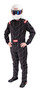 Racequip 130907 - Black Chevron-1 Suit - SFI-1 2XL