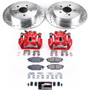 PowerStop KC4632 - Power Stop 2005 Subaru Legacy Rear Z23 Evolution Sport Brake Kit w/Calipers