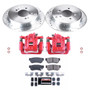 PowerStop KC5213A - Power Stop 01-06 Hyundai Santa Fe Rear Z23 Evolution Sport Brake Kit w/Calipers