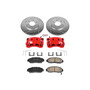 PowerStop KC5821 - Power Stop 12-15 Nissan Armada Front Z23 Evolution Sport Brake Kit w/Calipers