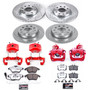 PowerStop KC5749-26 - Power Stop 10-12 Audi A3 Front & Rear Z26 Street Warrior Brake Kit w/Calipers