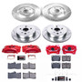 PowerStop KC5869 - Power Stop 09-11 Lexus GS350 Front & Rear Z23 Evolution Sport Brake Kit w/Calipers