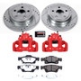 PowerStop KC5950-36 - Power Stop 11-17 Dodge Durango Rear Z36 Truck & Tow Brake Kit w/Calipers