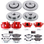 PowerStop KC5955-36 - Power Stop 11-12 Jeep Grand Cherokee Front and Rear Z36 Truck & Tow Kit w/Cals PowerStop KC5955-36 - Power Stop 11-12 Jeep Grand Cherokee Front and Rear Z36 Truck & Tow Kit w/Cals