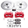 PowerStop KC6082A-26 - Power Stop 13-16 Scion FR-S Front Z26 Street Warrior Brake Kit w/Calipers