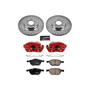 PowerStop KC5976A - Power Stop 13-18 Ford C-Max Front Z23 Evolution Sport Brake Kit w/Calipers