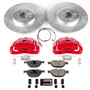 PowerStop KC6012 - Power Stop 2009 BMW 750Li Front Z23 Evolution Kit w/Cals