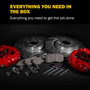 PowerStop KC6563A - Power Stop 2013 Dodge Journey Front & Rear Z23 Evolution Sport Brake Kit w/Calipers