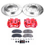 PowerStop KC6545 - Power Stop 2012 Ford F-250 Super Duty Front Z23 Evolution Sport Brake Kit w/Calipers