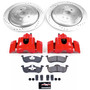 PowerStop KC6819 - Power Stop 13-19 Lincoln MKT Rear Z23 Evolution Sport Brake Kit w/Calipers