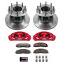 PowerStop KC6823-36 - Power Stop 13-16 Ford F-350 Super Duty Front Z36 Truck & Tow Kit w/Cals