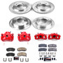 PowerStop KC683 - Power Stop 95-00 Chrysler Sebring Front & Rear Z23 Evolution Sport Brake Kit w/Calipers