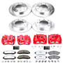 PowerStop KC6547-36 - Power Stop 12-13 Ford F-250 Super Duty Front & Rear Z36 Truck & Tow Kit w/Calipers