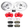 PowerStop KC6982 - Power Stop 15-16 Hyundai Sonata Front Z23 Evolution Sport Brake Kit w/Calipers