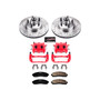 PowerStop KC7004 - Power Stop 10-11 Ford Ranger Front Z23 Evolution Sport Brake Kit w/Calipers