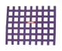 Racequip 721055 - Purple Ribbon Window Net