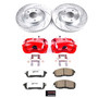 PowerStop KC8327-26 - Power Stop 2019 Nissan Sentra Front Z26 Street Warrior Brake Kit w/Calipers