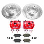 PowerStop KC8677 - Power Stop 19-20 Buick Regal Sportback Rear Z23 Evolution Sport Brake Kit w/Calipers
