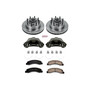 PowerStop KCOE1893 - Power Stop 99-02 Ford F-350 Super Duty Front Autospecialty Kit w/Cals