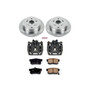 PowerStop KCOE206A - Power Stop 05-06 Honda CR-V Rear Autospecialty Brake Kit w/Calipers
