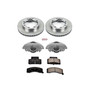 PowerStop KCOE1992 - Power Stop 90-00 GMC K3500 Front Autospecialty Kit w/Cals