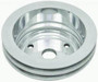 Racing Power Company R9485POL - Pol Alum SBC Double Gro ove Pulley