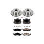 PowerStop KCOE2119 - Power Stop 90-99 Jeep Cherokee Front Autospecialty Brake Kit w/Calipers