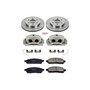 PowerStop KCOE1943 - Power Stop 2004 Ford F-150 Front Autospecialty Kit w/Cals