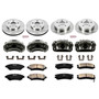 PowerStop KCOE2554 - Power Stop 04-05 Buick Century Front & Rear Autospecialty Brake Kit w/Calipers
