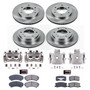 PowerStop KCOE2755 - Power Stop 01-06 Mitsubishi Montero Front & Rear Autospecialty Brake Kit w/Calipers