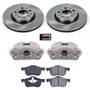 PowerStop KCOE3004A - Power Stop 01-07 Volvo S60 Front Autospecialty Brake Kit w/Calipers