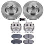 PowerStop KCOE3071 - Power Stop 07-08 Lincoln MKX Front Autospecialty Kit w/Cals