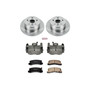 PowerStop KCOE2564 - Power Stop 92-96 Lexus ES300 Rear Autospecialty Brake Kit w/Calipers