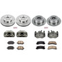 PowerStop KCOE2713 - Power Stop 97-99 Lexus ES300 Front & Rear Autospecialty Brake Kit w/Calipers