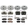 PowerStop KCOE2557 - Power Stop 03-07 Honda Accord Front & Rear Autospecialty Brake Kit w/Calipers PowerStop KCOE2557 - Power Stop 03-07 Honda Accord Front & Rear Autospecialty Brake Kit w/Calipers