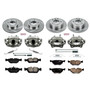 PowerStop KCOE2724 - Power Stop 92-98 BMW 318i Front & Rear Autospecialty Brake Kit w/Calipers