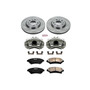 PowerStop KCOE2975 - Power Stop 03-04 Cadillac Seville Front Autospecialty Kit w/Cals