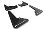 Rally Armor MF101-UR-BLK-WH - 21-25 Tesla Model S / S Plaid Black UR Mud Flap w/White Logo