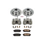 PowerStop KCOE447 - Power Stop 05-06 Saab 9-2X Rear Autospecialty Brake Kit w/Calipers