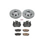 PowerStop KCOE5169A - Power Stop 98-02 Mazda 626 Front Autospecialty Brake Kit w/Calipers