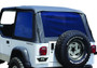 Rampage 109435 - 1992-1995 Jeep Wrangler(YJ) Frameless Soft Top Kit - Black Diamond