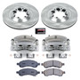PowerStop KCOE5405 - Power Stop 09-12 GMC Canyon Front Autospecialty Kit w/Cals