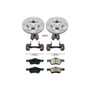 PowerStop KCOE5572 - Power Stop 10-12 Ford Escape Front Autospecialty Brake Kit w/Calipers