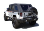 Rampage 88606 - 2007-2018 Jeep Wrangler(JK) Recovery Bumper Rear - Black