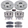 PowerStop KCOE6360 - Power Stop 11-17 Nissan Quest Front Autospecialty Brake Kit w/Calipers