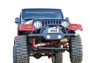 Rampage 78510 - 1976-1983 Jeep CJ5 Recovery Bumper Front - Black