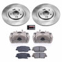PowerStop KCOE7064 - Power Stop 15-20 Kia Sorento Front Autospecialty Kit w/Cals
